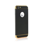 Husa Apple iPhone SE2, MyStyle Elegance Luxury 3in1 Negru