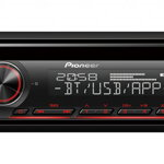 CD player auto Pioneer DEH-S320BT, 1DIN, Bluetooth, Spotify, 4x50W, USB, compatibil dispozitiv Android, Pioneer ARC App