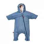 Combinezon Red Castle T-zip 6-12 luni Bleu China, RED CASTLE