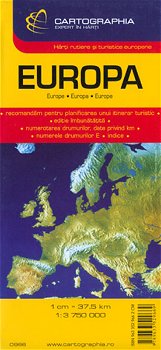 Hartă rutieră Europa - Paperback - *** - Cartographia Studium, 