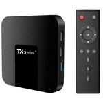 Mini PC Tv Box Techstar® TX3 Mini+, Procesor Quad Core Amlogic S905X2, Android 11, UHD 4K, 4GB RAM, 64GB ROM, WiFi DualBand, Telecomanda, Techstar