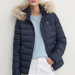 Tommy Hilfiger Geacă din puf DW0DW18312 Verde Slim Fit Tommy Hilfiger Geacă din puf DW0DW18312 Verde Slim Fit