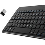 Tastatura wireless Click Touch K-L3-W, Negru