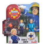 Pompierul Sam Set Figurine Penny Si Gareth 7.5 Cm