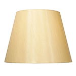 Abajur Bybliss Gold Faux Silk Tapered Drum Shade 39cm, dar lighting group