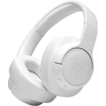 Casti audio wireless over-ear JBL Tune JBLT710BTWHT, Bluetooth, Baterie 50H, Pure Bass Sound, Microfon, Alb
