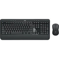Kit Tastatura si Mouse Wireless MK540 Advanced US International Negru, Logitech