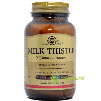Milk Thistle 50cps (Silimarina), SOLGAR