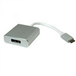 Adaptor USB 3.1 tip "C" - Displayport, Tata-Mama, 10 cm, Roline
