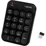 NUMERIC Keypad LOGILINK, 18 taste, USB, wireless, pana la 10m, baterie 1xAAA, compact size, "ID0173" (include timbru verde 0.1 lei), LOGILINK