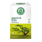 Ceai verde cu iasomie Bio (20 x 1,5 g) 30 g Lebensbaum, Organicsfood