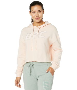 Imbracaminte Femei UFC Crop Hoodie Blush, UFC
