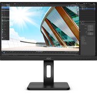 Monitor WLED 23.8 AOC Q24P2Q IPS WQHD 75Hz 4ms Negru