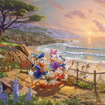 Puzzle Schmidt Thomas Kinkade Disney Donald & Daisy A Duck Day Afternoon (1000 Pieces) (sch9515) 