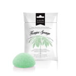 Burete Konjac cu ceai verde pentru ten mixt si gras, Konjac Sponge