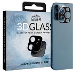 Folie Protectie Sticla Eiger 3D EGSP00685 pentru iPhone 12 Pro (Negru), Eiger