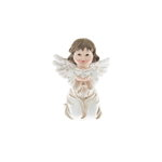 Statuetă înger cu carte Dakls, înălțime 10,5 cm, alb, Dakls