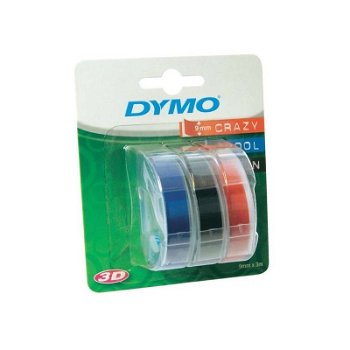 Banda Originala Dymo 3D, 9mm x 3m, 3 culori S0847750