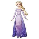 Hasbro - Papusa Elsa , Disney Frozen 2 , Cu rochita de schimb, Multicolor
