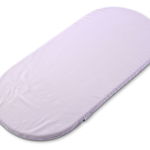 Saltea pentru carucior, Sensillo, Classic Moale si confortabila, 75x35x3 cm, 0 luni+, Violet