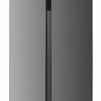 Side by side Heinner HSBS-HM532NFXE++, 532, Clasa E, Full No Frost, Display LED Touch, Alarma usa deschisa, H 177 cm, Inox