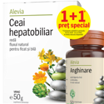 Pachet Anghinare 50 comprimate + Ceai Hepatobiliar 50g, Alevia, Alevia
