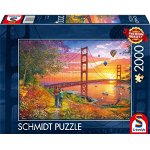 Schmidt Spiele Walk to the Golden Gate Bridge, puzzle (2000 pieces), Schmidt Spiele