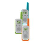 Triple pack statii radio portabile PMR446 Motorola Talkabout simplu si distractiv, Motorola