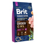 Brit Premium By Nature, Adult Small Breed, XS-S, Pui, hrană uscată câini, 8kg, Brit