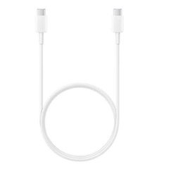 Cablu Date si Incarcare USB Type-C la USB Type-C Samsung EP-DA705BWE, 1 m, 3A, Alb GP-TOU021RFBWW Cablu Date si Incarcare USB Type-C la USB Type-C Samsung EP-DA705BWE, 1 m, 3A, Alb GP-TOU021RFBWW