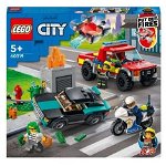 LEGO LEGO City Stingere de incendiu si urmarire politista 60319 295 piese