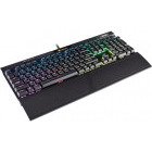 Tastatura mecanica gaming Corsair K70 RGB MK.2, iluminare RGB, switch MX Red, Negru