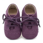 Pantofiori eleganti bebelusi (culoare: mov, marime: 0-6 luni), BabyJem