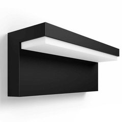 Aplică în jos cu LED integrat Philips Hue Nyro 13,5W 1000 lumeni, lumină RGBW, pentru exterior IP44, negru