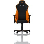 Scaun gaming, Nitro Concepts, S300 Horizon Orange, Negru/Portocaliu