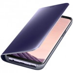 Book Clear View Standing Cover Samsung Pentru Samsung Galaxy S8 - Mov, Samsung