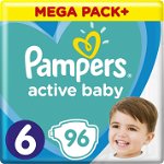 Scutece marimea 6 13-18 kg, 96 buc, Pampers - Active Baby, Pampers