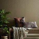 Tapet Rattan, Blue Dusk Silver Luxury Geometric, 1838 Wallcoverings, 5.3mp / rola