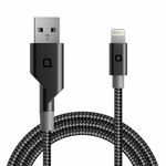 Cablu de date Lightning Nonda Zus, Pentru iPhone, iPad, iPod, Lungime 120 cm