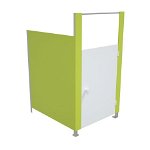 Modul aditional pentru toaleta modulara cu separatoare, fara usa, culoarea verde, pentru copii, Moje Bambino