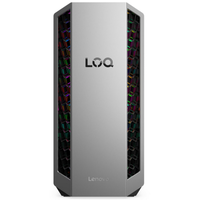 Sistem desktop brand Lenovo LOQ 26ADR10 Tower, AMD Ryzen 7 8745HX, RAM 32GB, SSD 1TB, nVidia GeForce RTX 5050 8GB, No OS