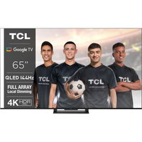 TCL QLED 65C745, 164 cm, Smart Google TV, 4K Ultra HD, 144hz, Clasa G
