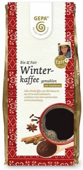 Cafea de iarna macinata, cu condimente, fairtrate, Eco-Bio 250g - Gepa, GEPA - THE FAIR TRADE COMPANY