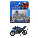 Motocicleta Suzuki, WELLY, GSX-S1000F, albastru/negru, + 3 ani23280