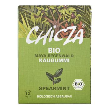Guma de mestecat cu spearmint Chicza, bio, 30 g, ecologic, Chicza