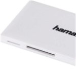 Card reader hama Multi USB 3.0 SD / MSD / CF / MS alb (181017), Hama