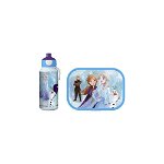 Set cutie pentru gustări și sticlă de apă pentru copii Mepal Frozen