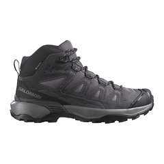 Salomon, Ghete cu tehnologie Gore-Tex pentru drumetii X Ultra 360, Negru, Gri, 4.5 Salomon, Ghete cu tehnologie Gore-Tex pentru drumetii X Ultra 360, Negru, Gri, 4.5