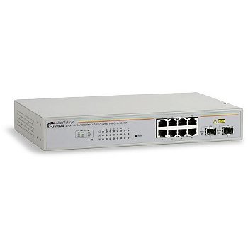 Allied Telesis 8 port 10/100/1000TX WebSmart switch AT-GS950/8-50, Allied Telesis