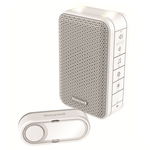 Sonerie portabila wireless, LED, baterii, avertizare sonora si luminoasa, Honeywell